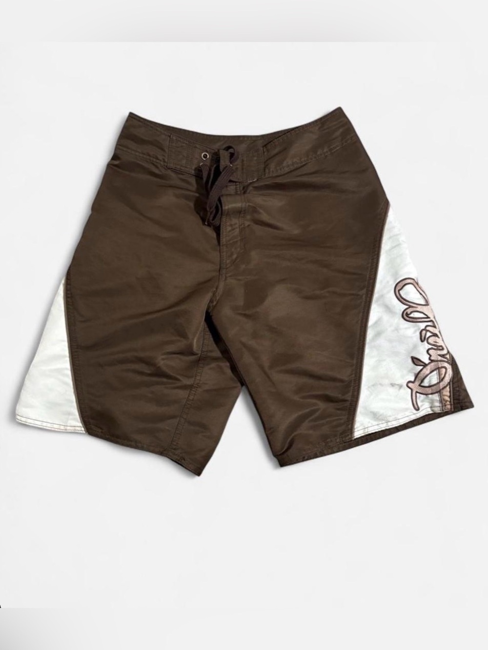 O'Neill Brown and White Men's Board Shorts